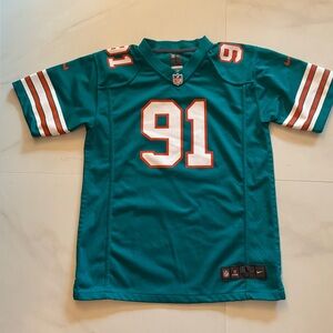 Dolphins Teal Kids Sports Jersey
